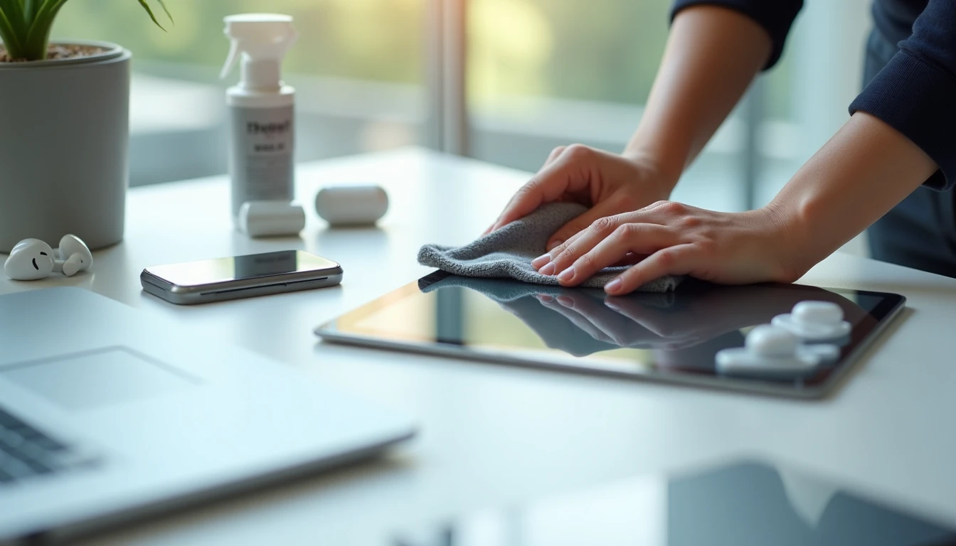 Comment nettoyer et entretenir votre tablette tactile pour la longévité