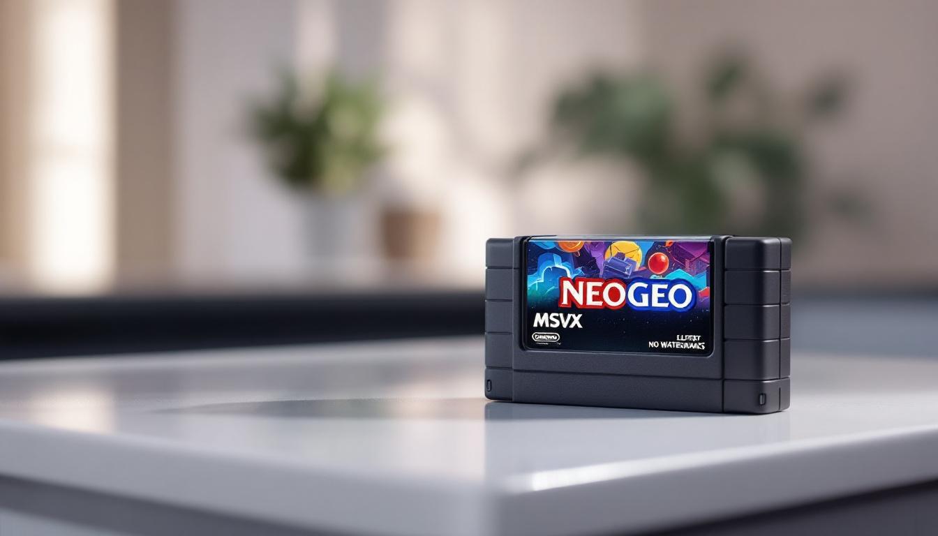NeoGeo MSVX : la cartouche qui révolutionne le retrogaming